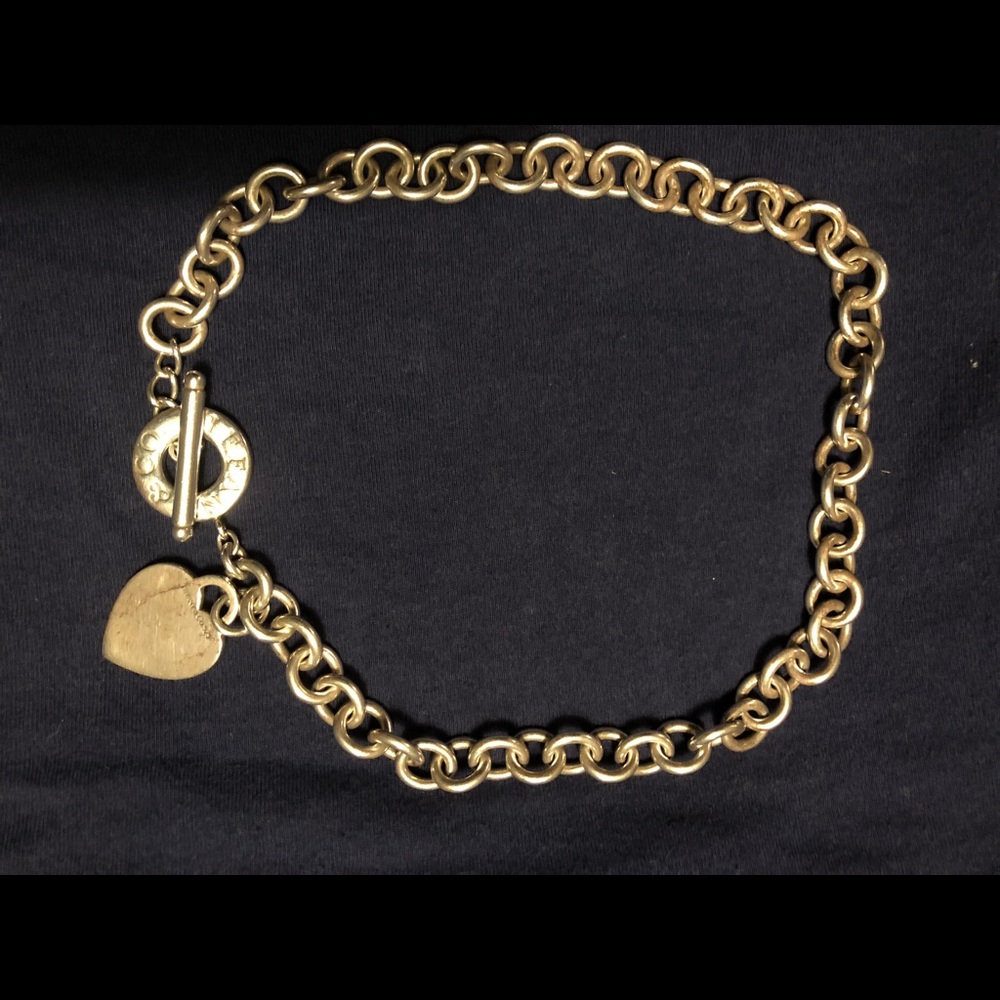 Tiffany chocker signature necklace